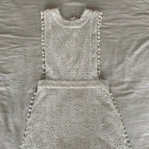 White Lace Beach Cover Up